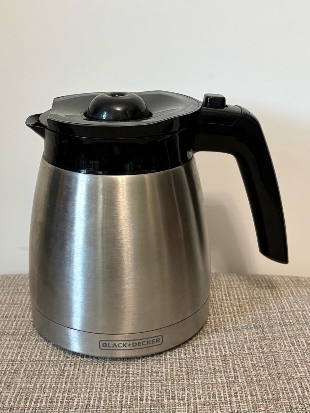 Black+Decker 12-Cup Thermal Replacement Carafe TC1200B for CM2035 CM2036